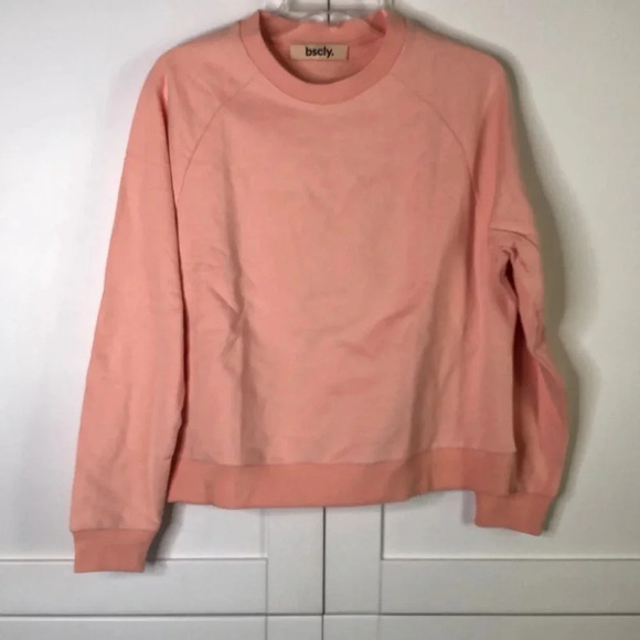 bscly. Tops - bscly. Peach Organic Cotton Sweatshirt